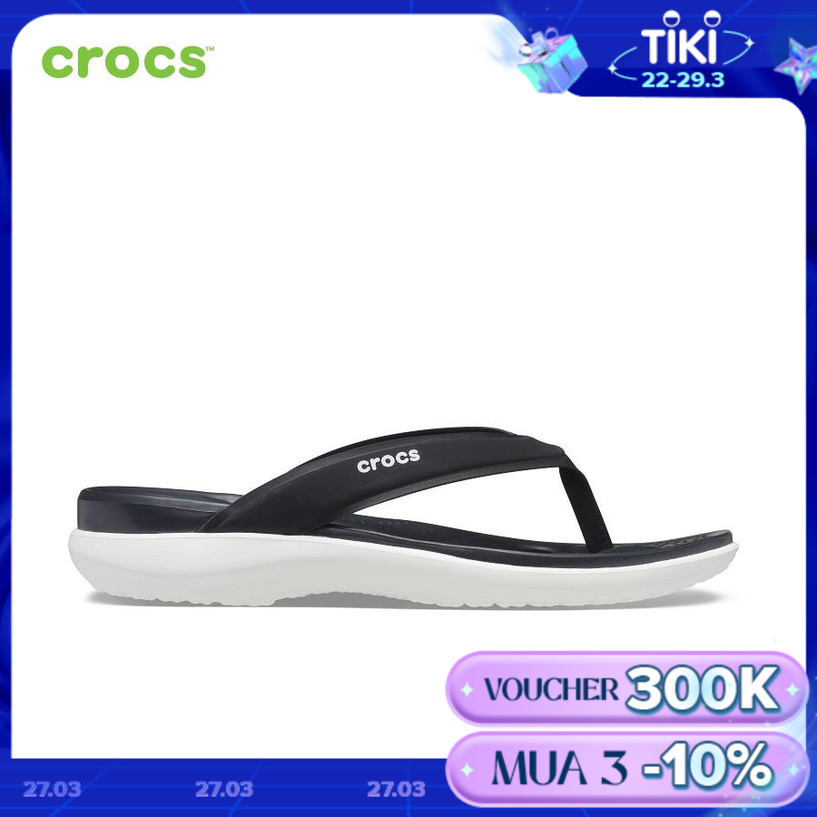 Dép xỏ ngón nữ Crocs Capri - 206780