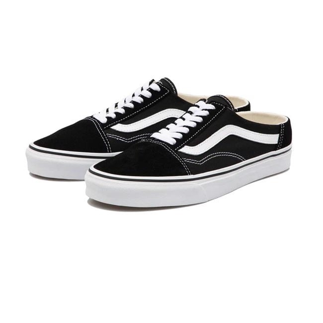 Giày thể thao Vans Old Skool Mule Black/White - VN0A3MUS6BT