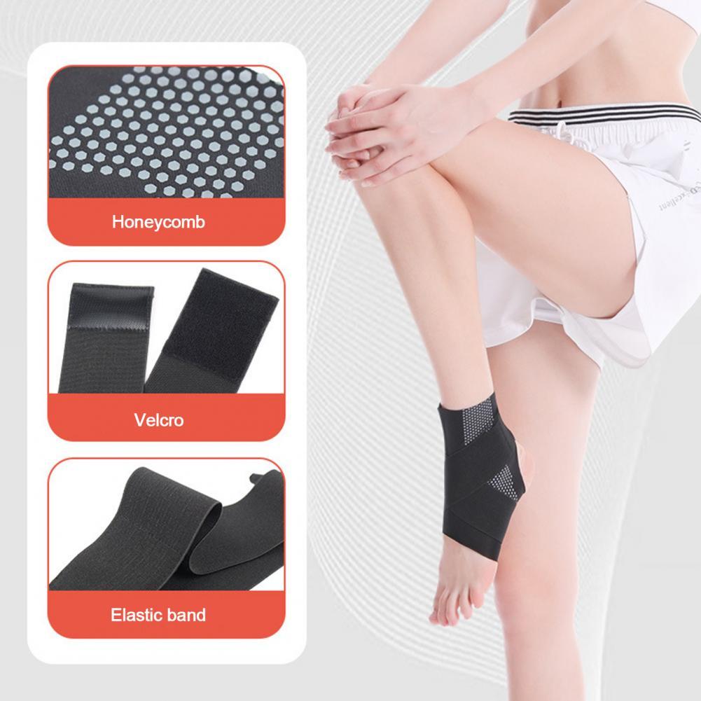 1PC Niềng tay Nẹp mắt cá chân Mở gót chân mở rộng mắt cá chân Bảo vệ Hỗ trợ khớp mắt cá chân Color: Black Size: 2XL