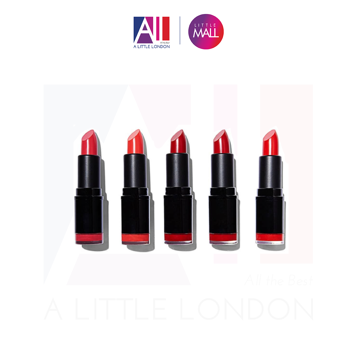 Set son 5 màu Revolution Pro Lipstick Collection - Matte Reds