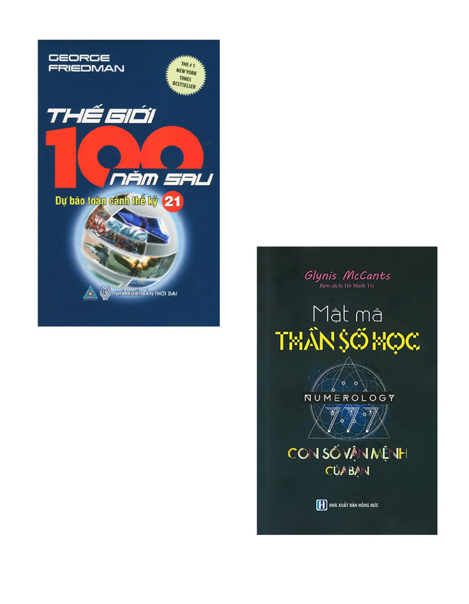 ombo Thế Giới 100 Năm Sau + Mật Mã Thần Số Học - Con Số Vận Mệnh Của Bạn (Bộ 2 Cuốn)