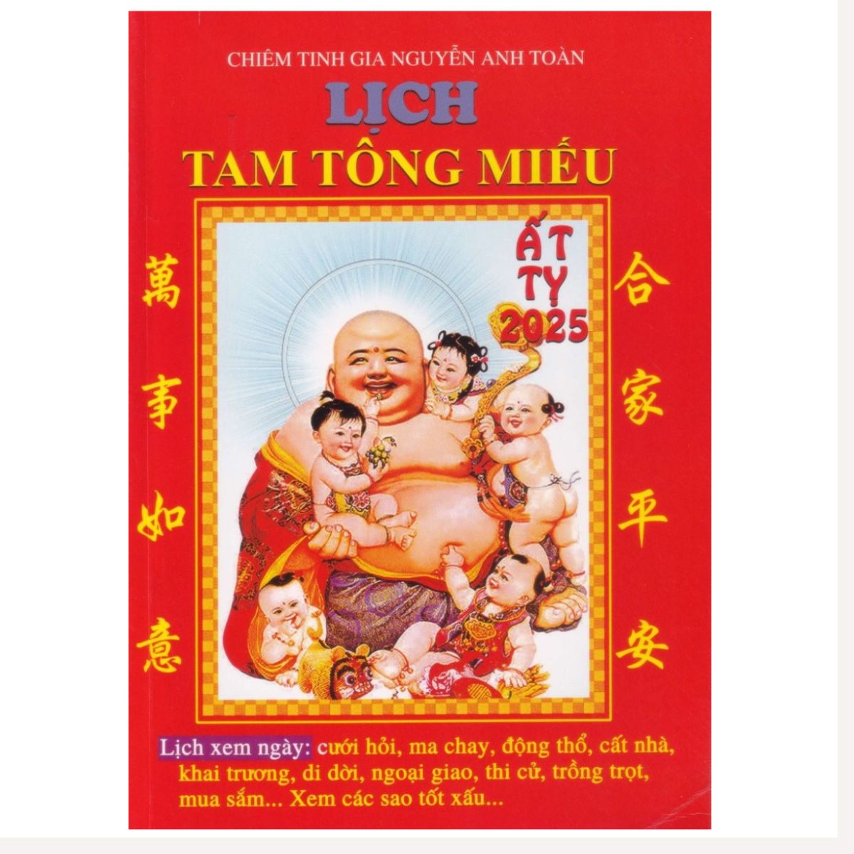 Combo Thái Ất Tử Vi - Tử Vi Mạng Số Toàn Niên + Lịch Tam Tông Miếu - Ất Tỵ 2025 (Bộ 3 Quyển)