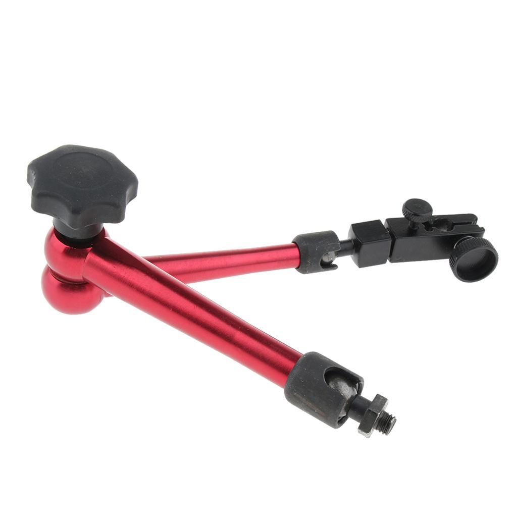 2x Metal Universal Base Holder for Lever Dial Test Indicator Gauge L