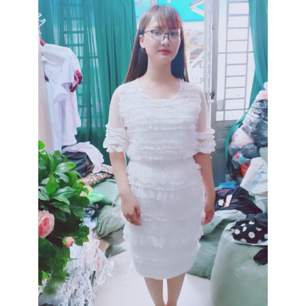Đầm ren đi tiệc 65-85kg