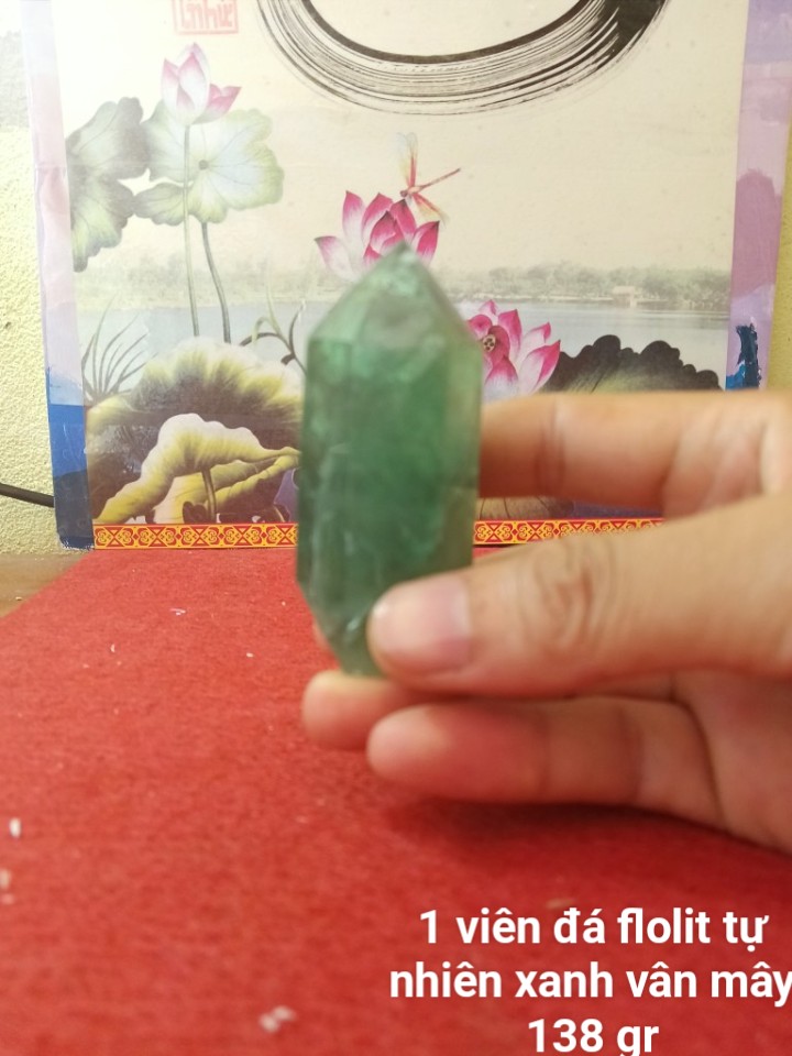 Trụ Đá Flourite Tự Nhiên Màu Xanh, Đá Thanh Tẩy Giúp Hỗ Trợ Reiki, Thiền Định, Sưu Tầm, Chặn Giấy