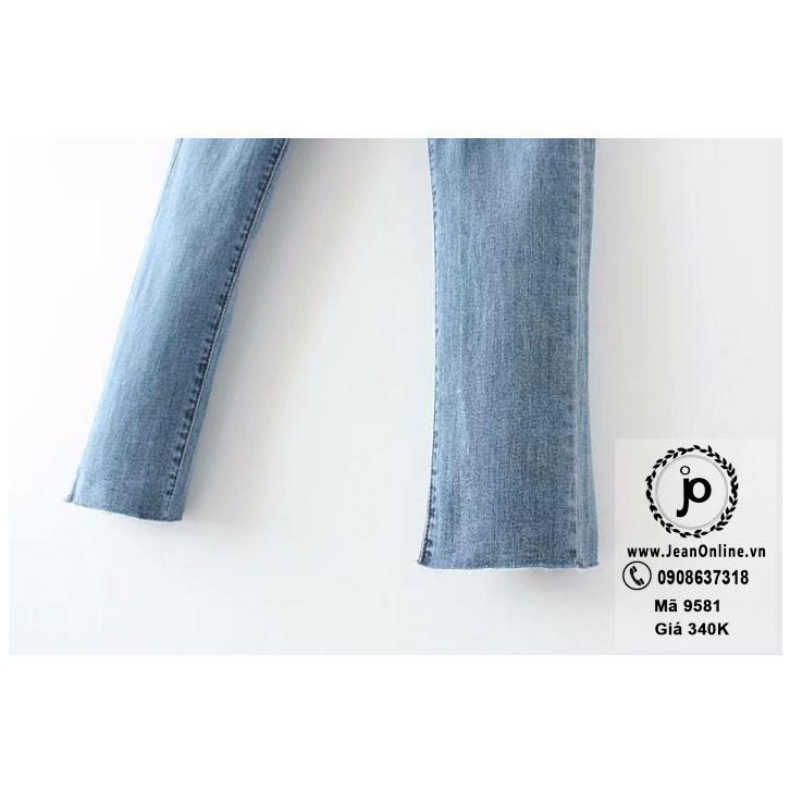 Skinny Jean Rách Bigsize Nữ (MS 9581)