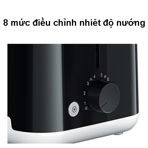 Máy nướng bánh mì Braun HT1010BK-Hàng chính hãng