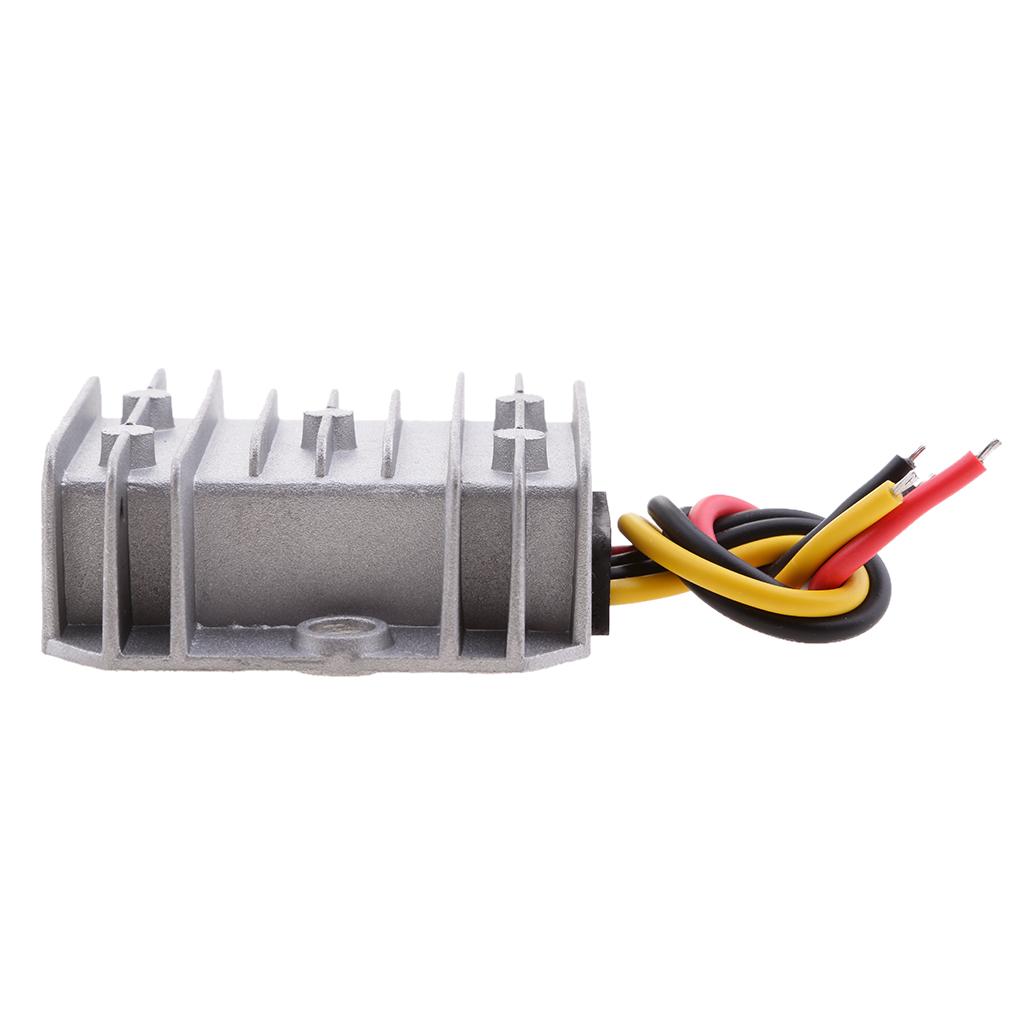 DC12V/24V to DC 5V 5A 25W Waterproof Car Power Supply Module Voltage Converter Regulator Transformer