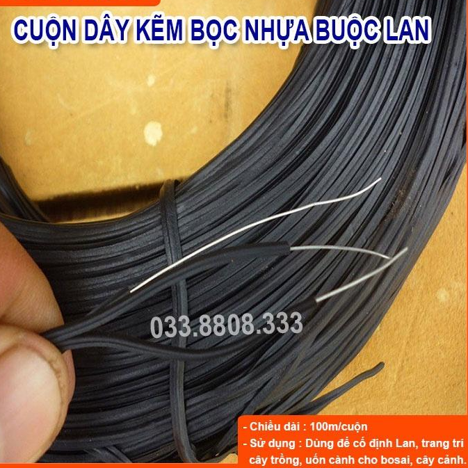 Dây Kẽm Đen Chuyên Dùng Uốn Cây Dây Đẹp Bền