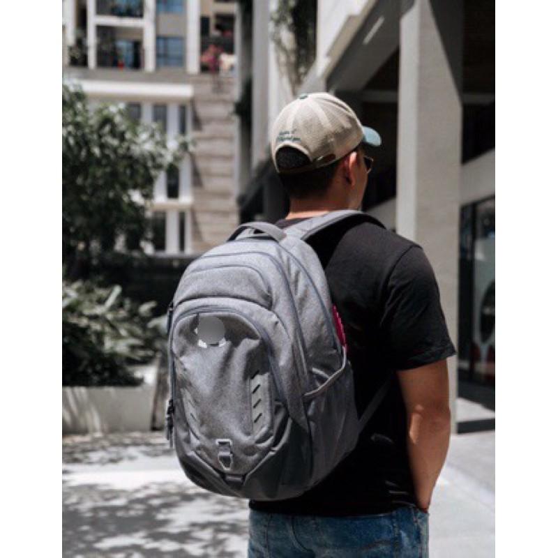 Balo thời trang nam nữ UA unisex đi làm du lịch vải chống nước quai đeo trợ lực QASA