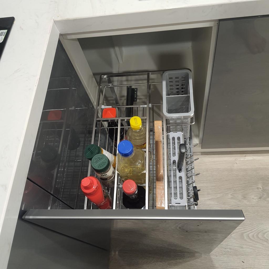 Kệ Để Dao Thớt Gia Vị Đa Năng Tủ Bếp INOX 304 Chính Hãng - Bảo Hành INOX Trọn Đời