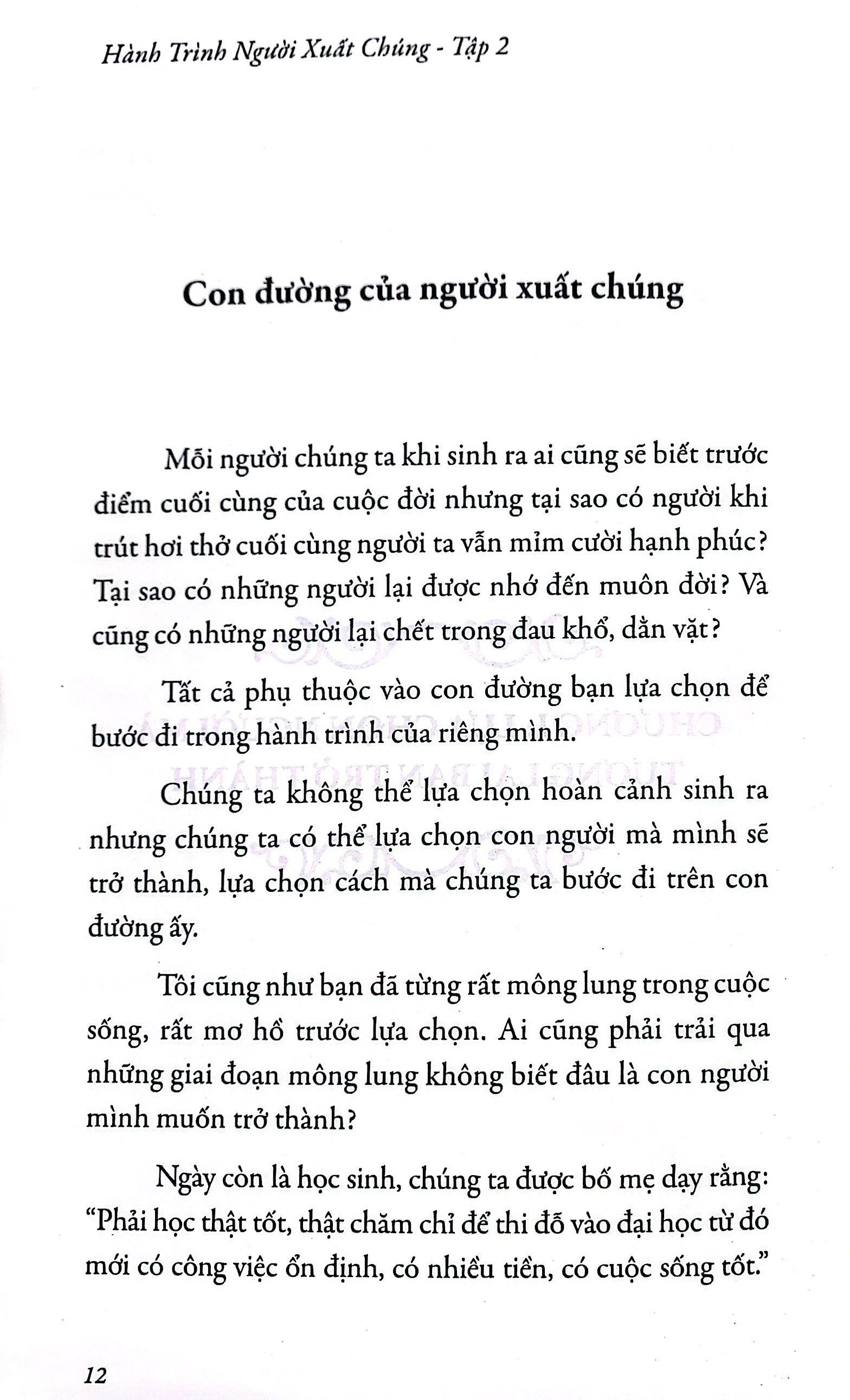 Hành Trình Người Xuất Chúng - Tập 2 - 7 Lựa Chọn Thông Minh Của Người Xuất Chúng