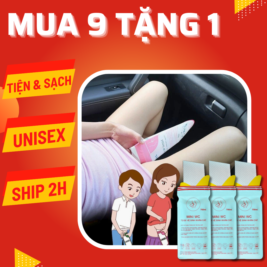 Túi Đi Vệ Sinh Khẩn Cấp Trên Xe Ô Tô