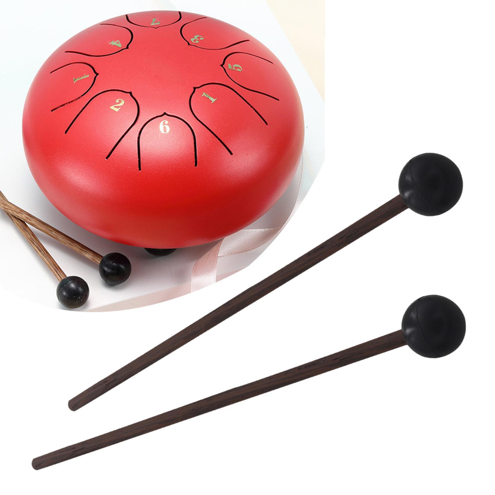 2Pcs Wooden Drum Mallets ,Xylophone Mallet Accessory for Beginners Birthday Gifts