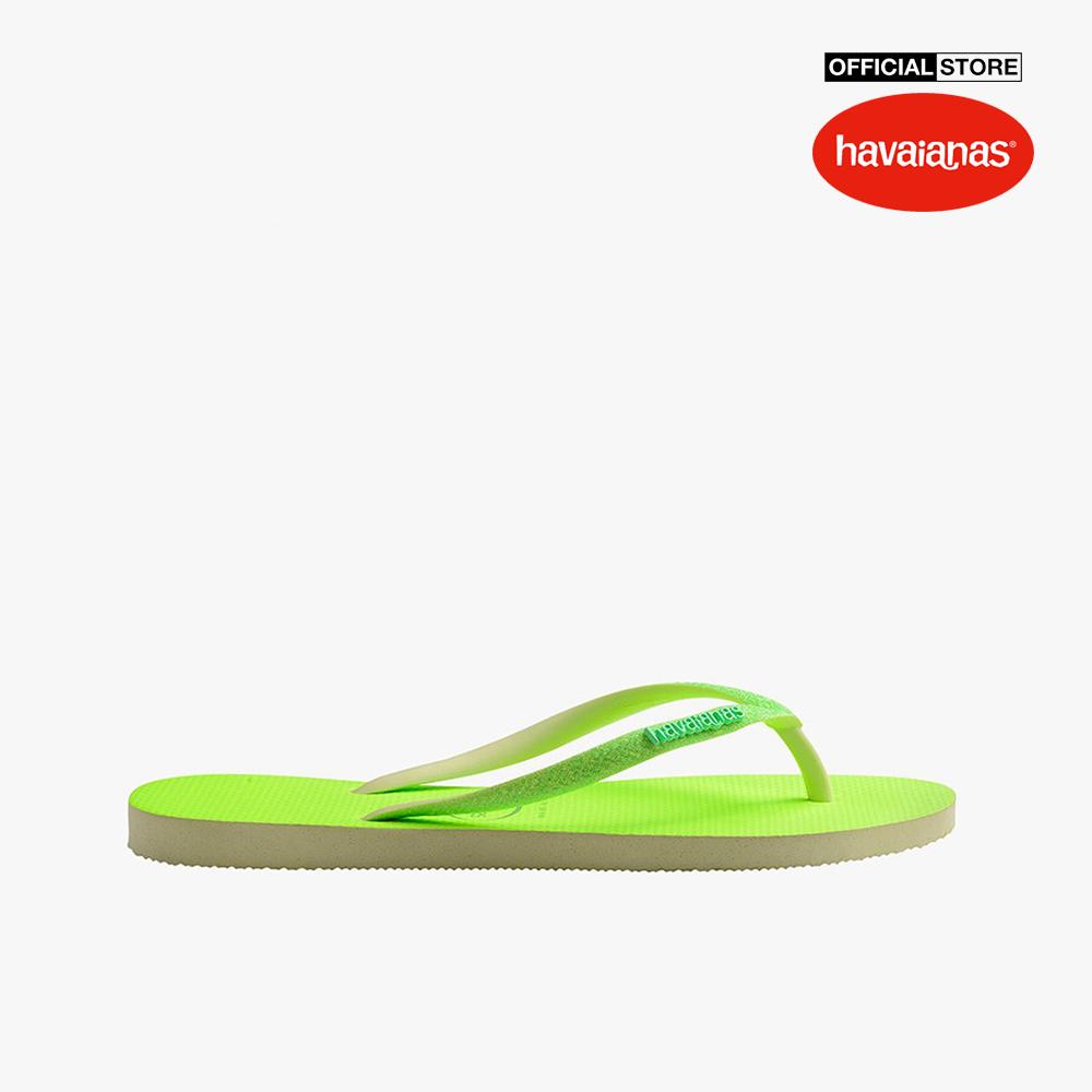 HAVAIANAS - Dép nữ Slim Glitter Neon 4147111-0904