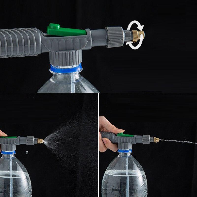 High Pressure Air Pump Bottle Manual Sprayer Adjustable Nozzle Garden Watering Tool Supplies Agricultural Spray Garden Tool