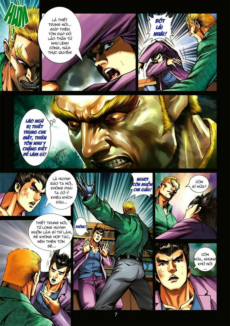 tân tác long hổ môn chapter 549 7