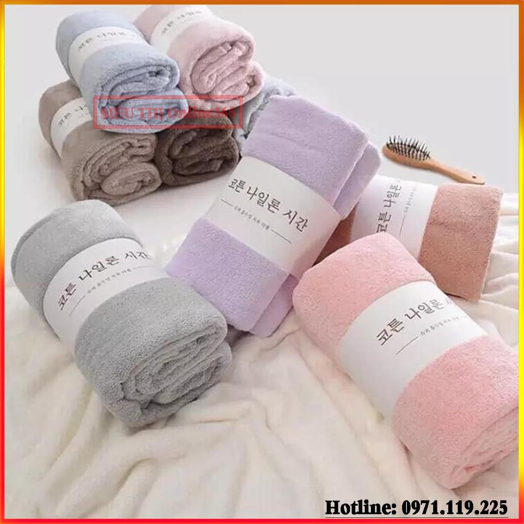 Khăn Tắm Hàn Quốc - Hàng Cao Cấp Kích Thước 70 x 140 Cm