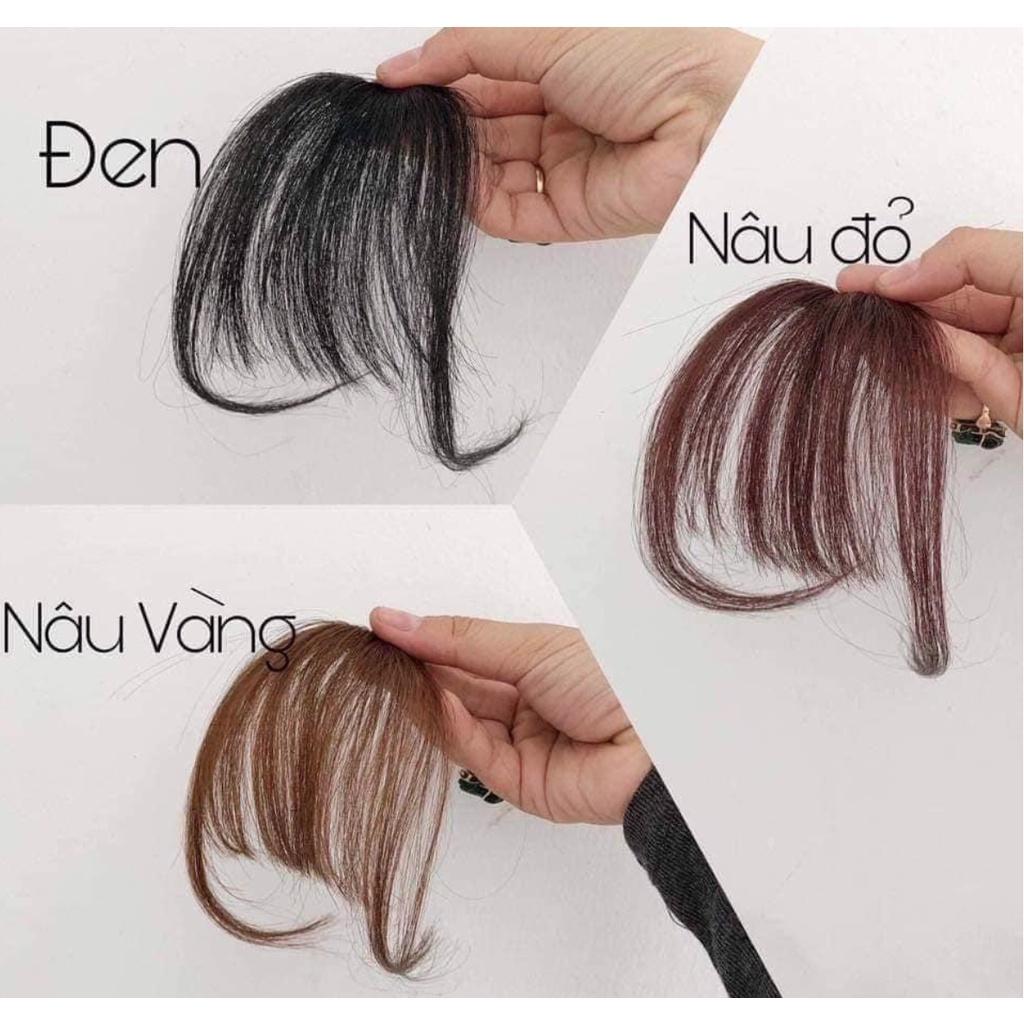 Tóc mái giả sợi tơ, Tóc mái thưa Hàn Quốc dễ thương