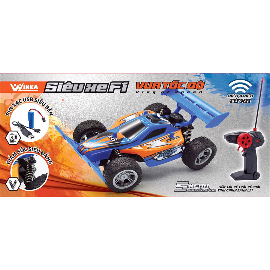 Siêu Xe F1 - Vua Tốc Độ (King Of Speed) Winka DK81041