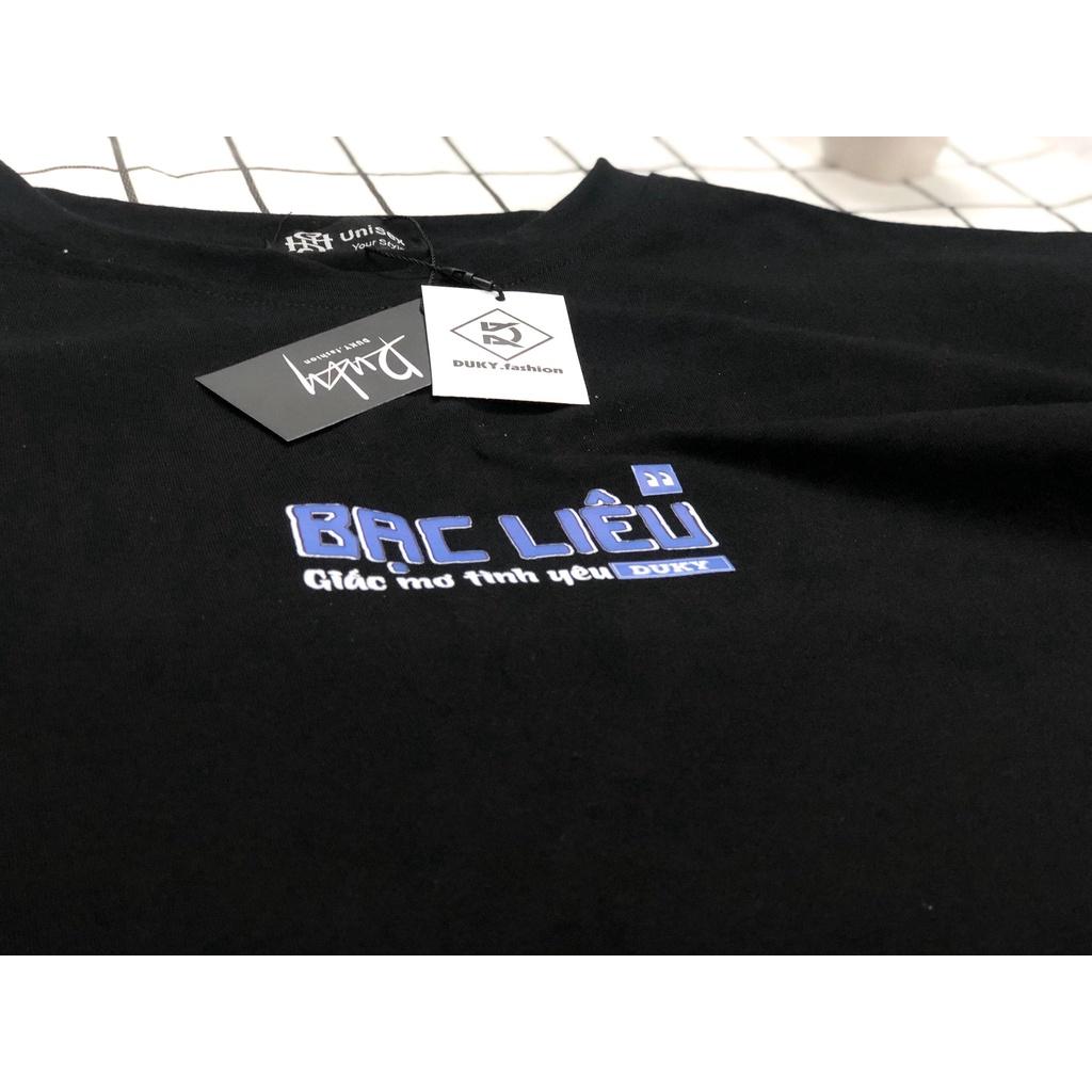 Áo thun Local Brand unisex in hình Bạc Liêu chất liệu cotton cao cấp - Duky Store