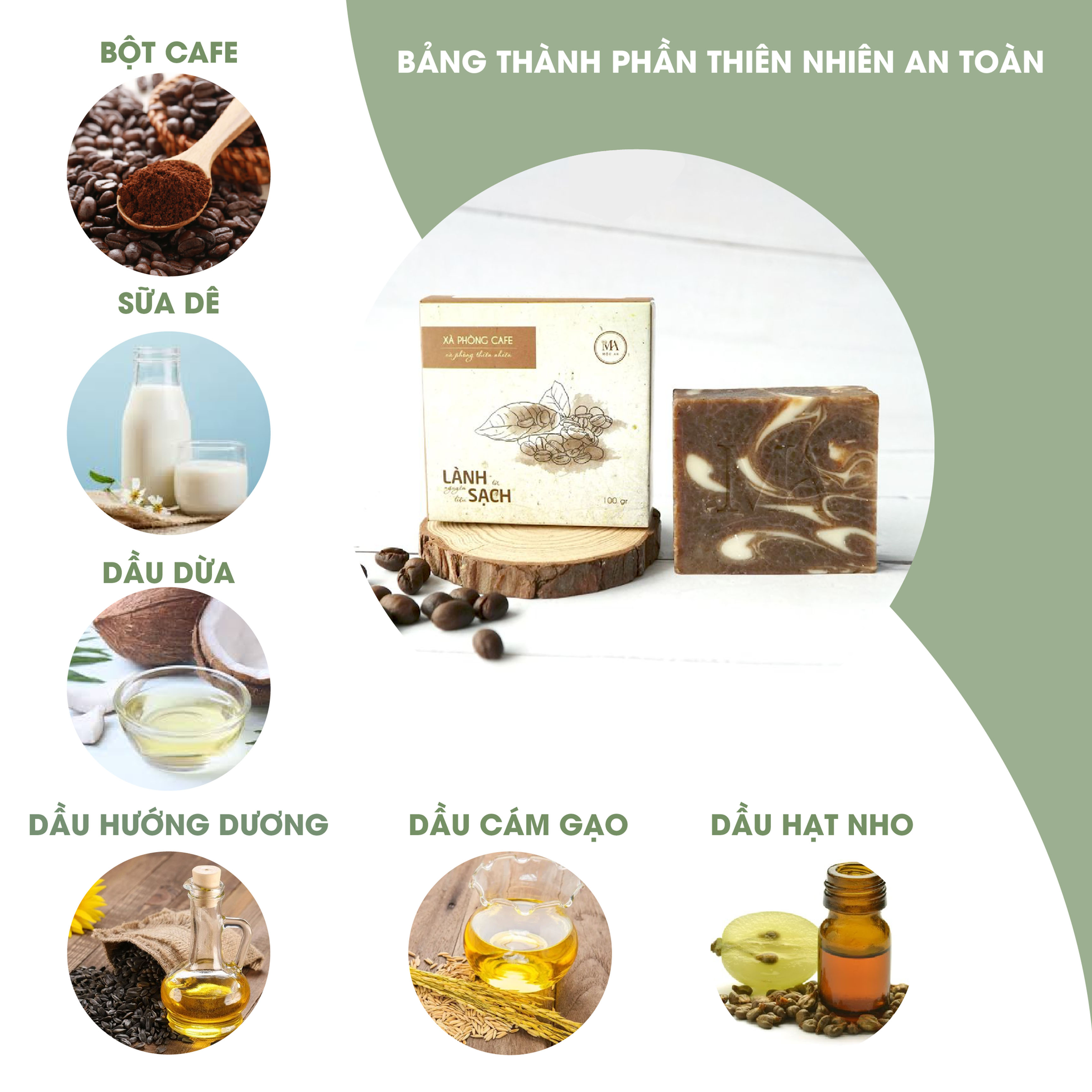 Xà Phòng Thiên Nhiên 100Gram