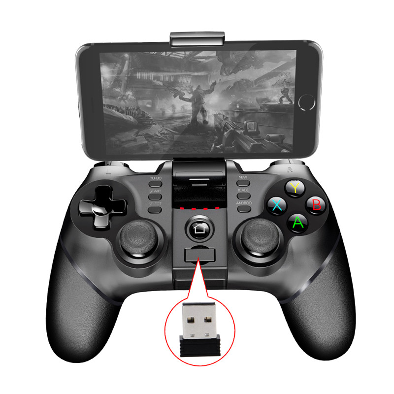 Tay cầm chơi game iPega PG-9076 - Kèm USB wifi chơi trên pc