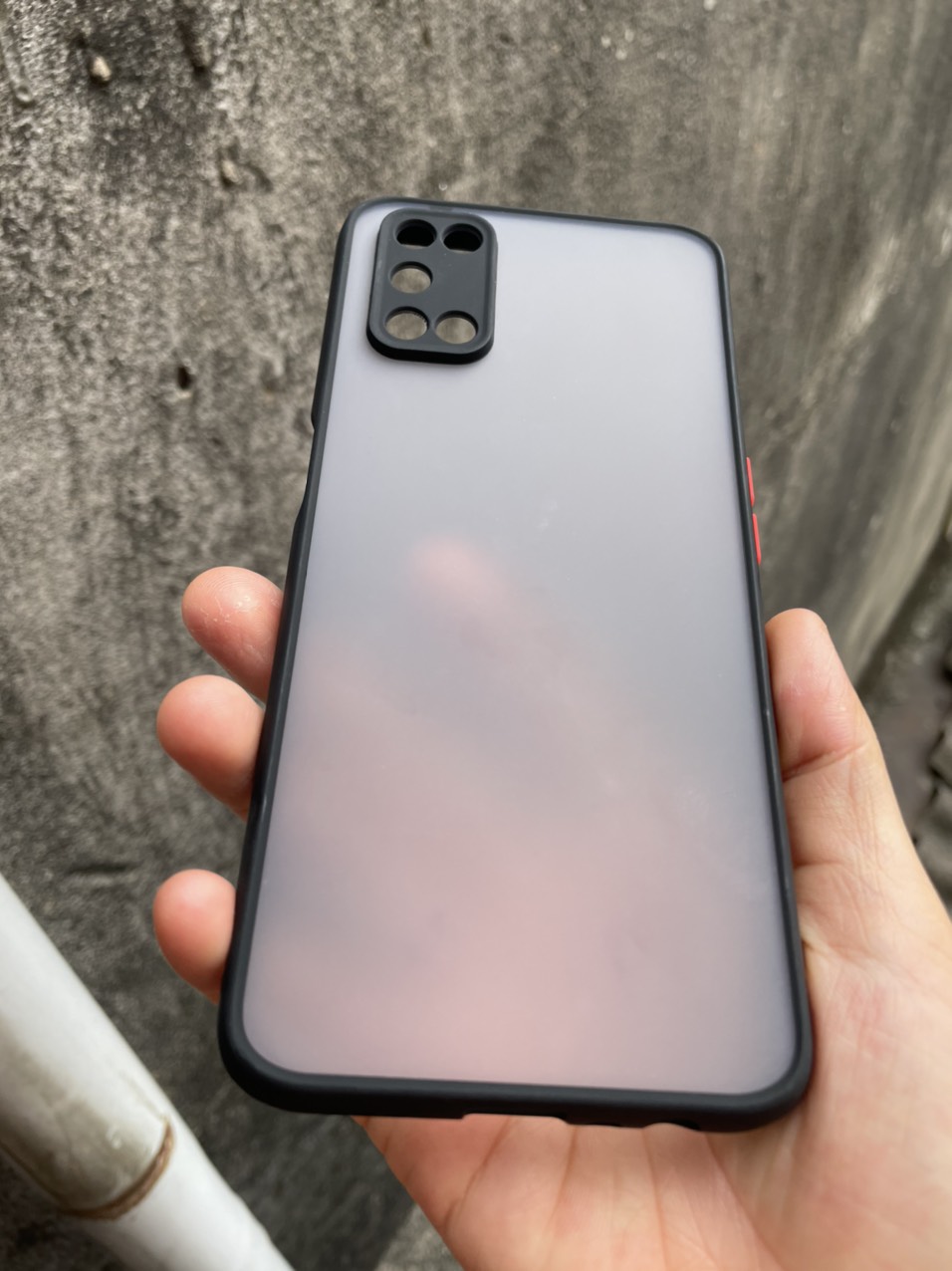 Ốp lưng nhám mờ cho Oppo A52 chống sốc, bảo vệ Camera