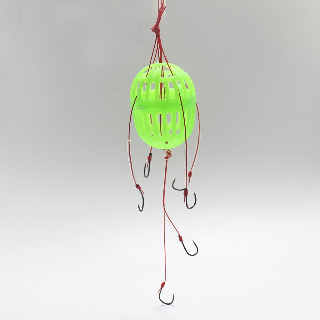 Explosive Fishing Hooks Bait Cage Trap Hook Fishing String Hook