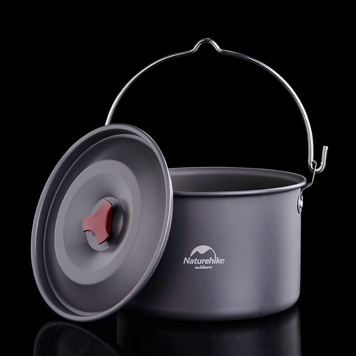 Nồi Treo Nấu Ăn 4L/ 4-6 Người Naturehike Dành Cho Du Lịch Ngoài Trời NH17D021-G