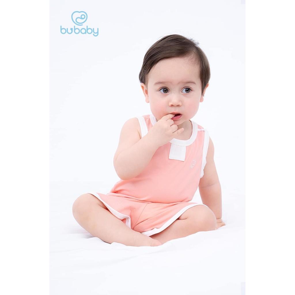 Bộ ba lỗ Bu baby Kyomi Connection    cho bé từ 6m  đến 4Y - Bbc14.01 Xanh lục