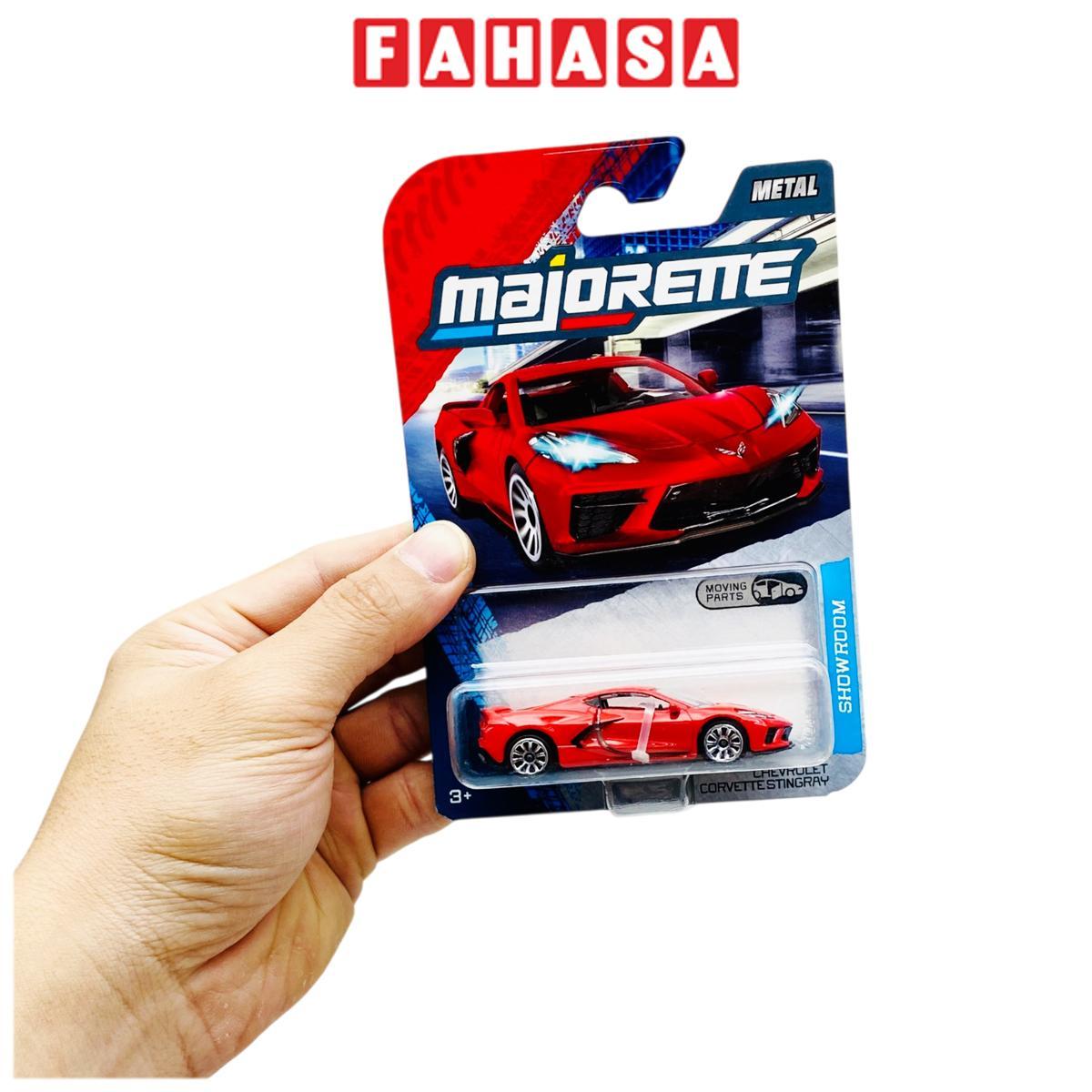 Đồ Chơi Mô Hình Xe Showroom Premium Cars - Majorette 8502000000 - Chevrolet Corvette Stingray