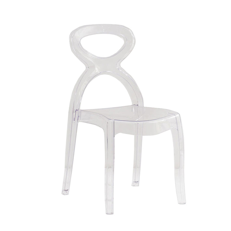 Ghế ăn nhựa trong suốt CC01002-PC Nội thất Capta hcm