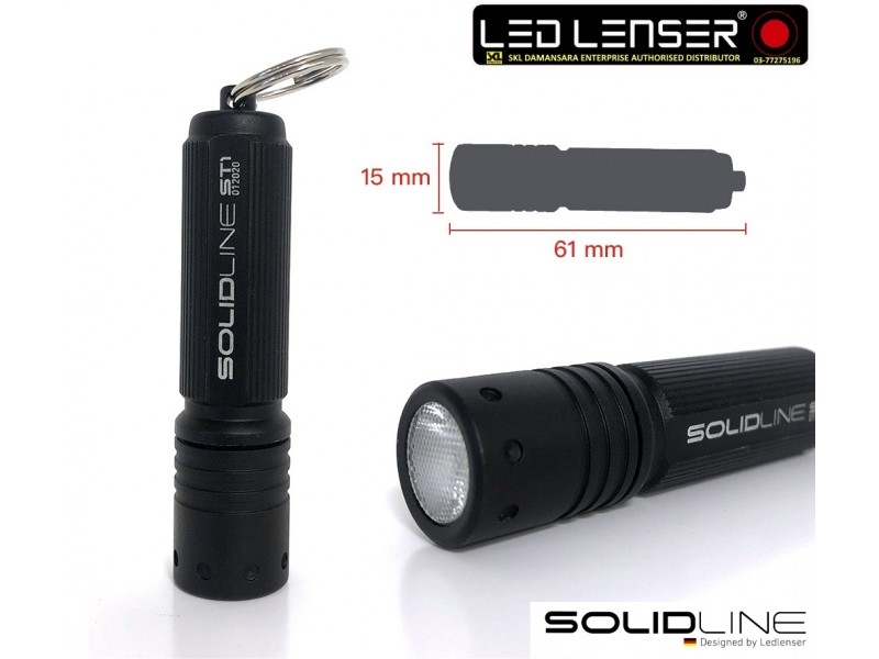 Đèn pin móc khoá siêu nhỏ gọn Solidline ST1 - Hàng chính hãng Ledlenser