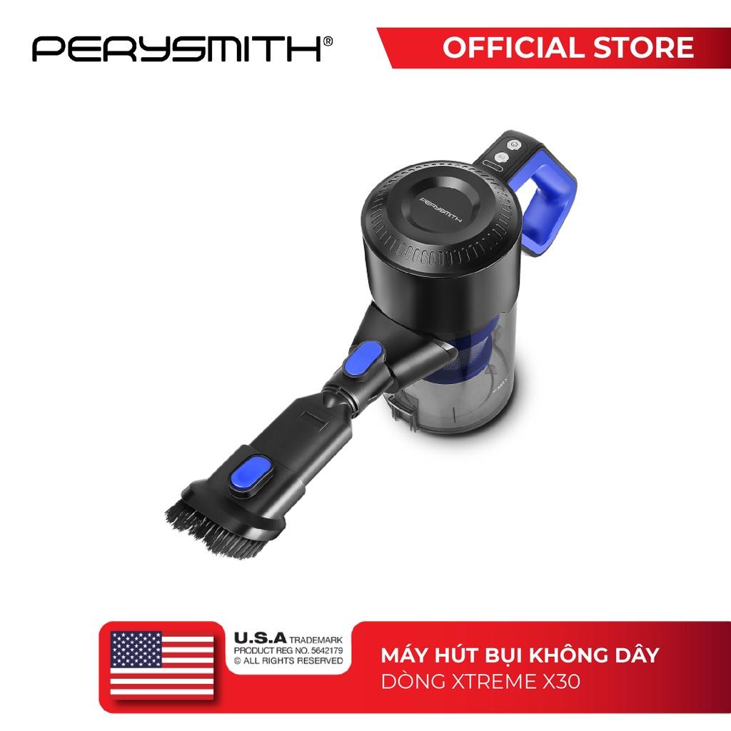 Máy hút bụi cầm tay không dây PerySmith Xtreme X30 lực hút 19000PA - Hàng chính hãng