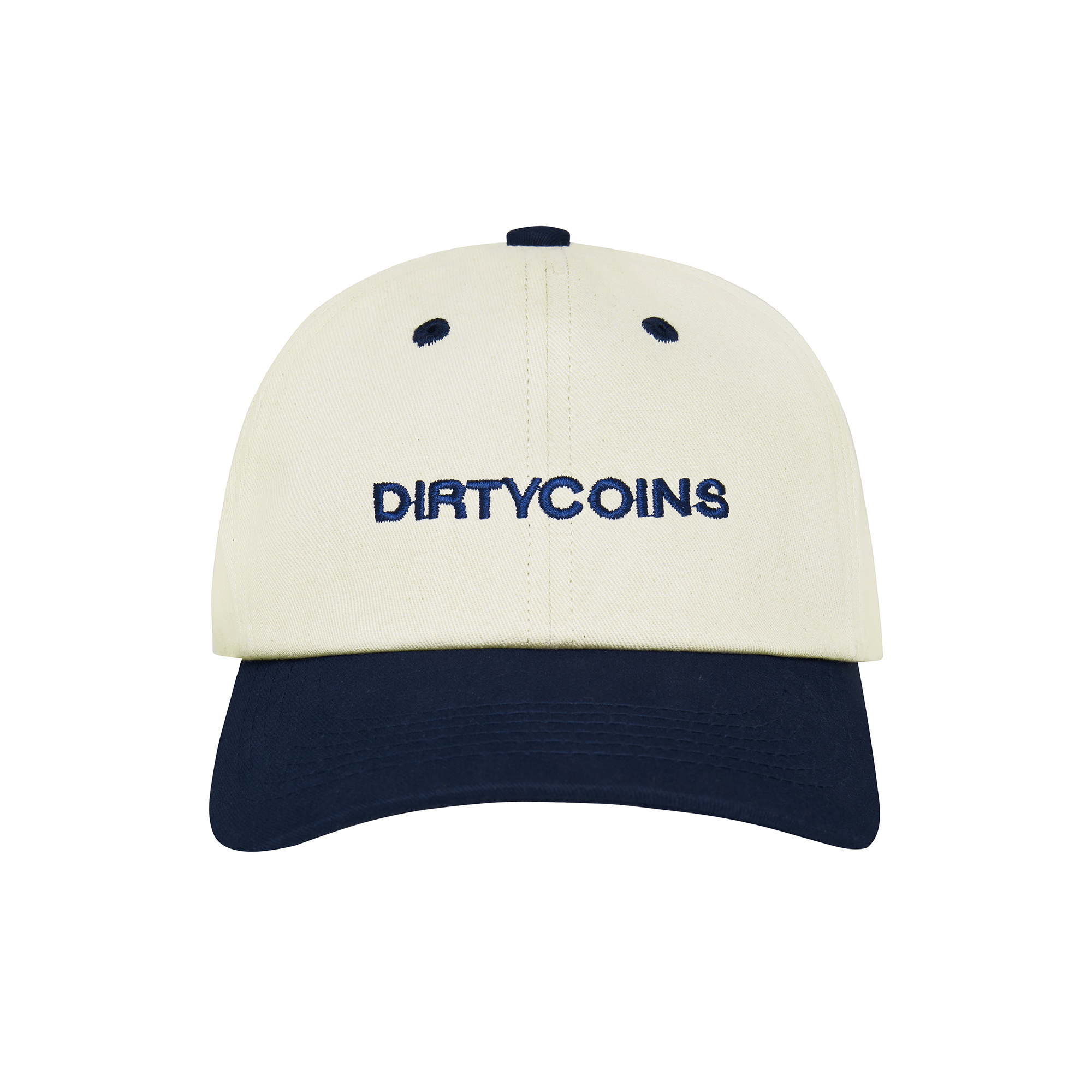 Nón DirtyCoins Logo Dad Cap - Blue/Cream