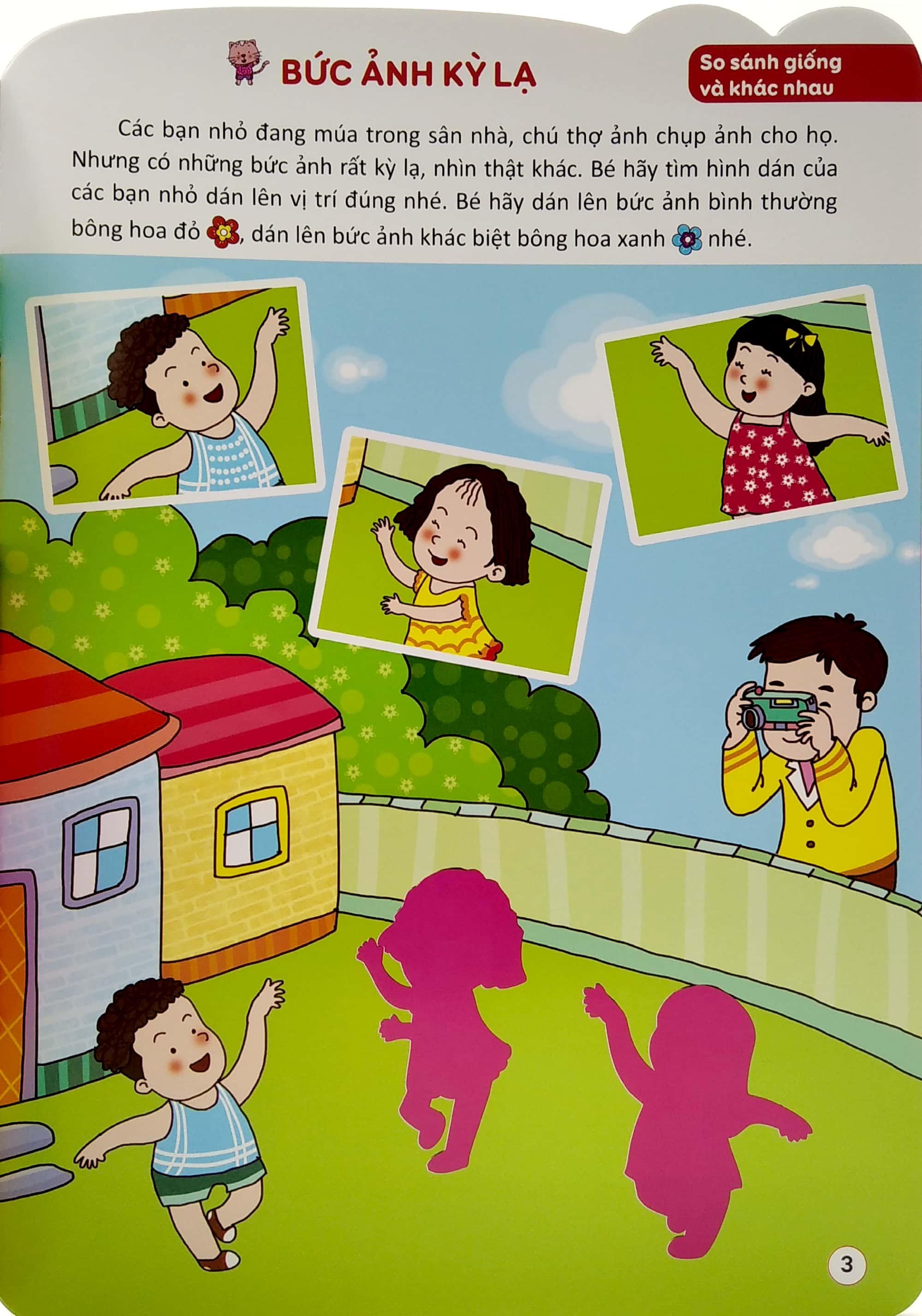 Sách Bóc Dán Hình Thông Minh Phát Triển Khả Năng Tư Duy Toán Học - 168 Sticker (Quyển 6)