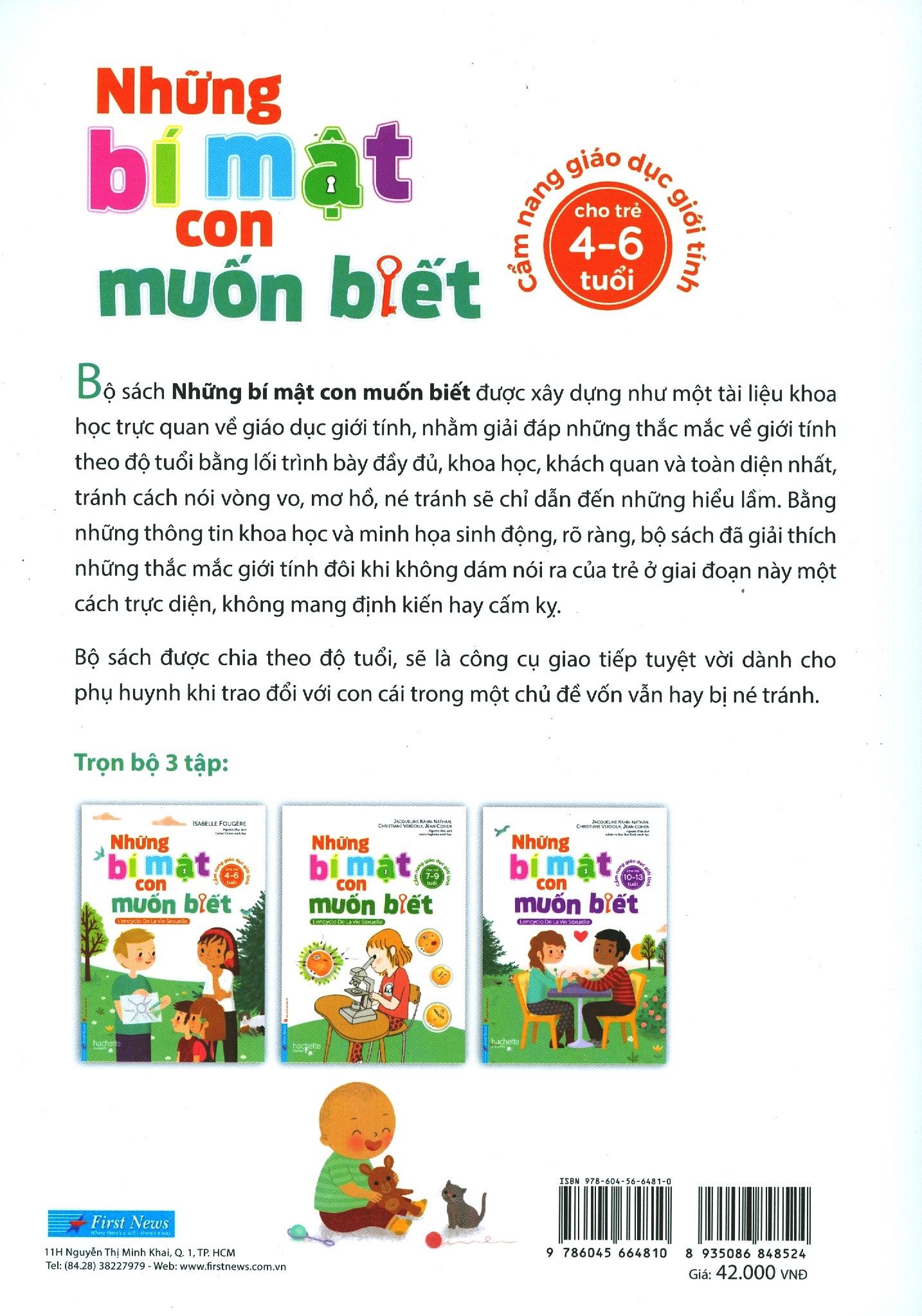 Những Bí Mật Con Muốn Biết (Dành Cho Trẻ Từ 4 - 6 Tuổi)