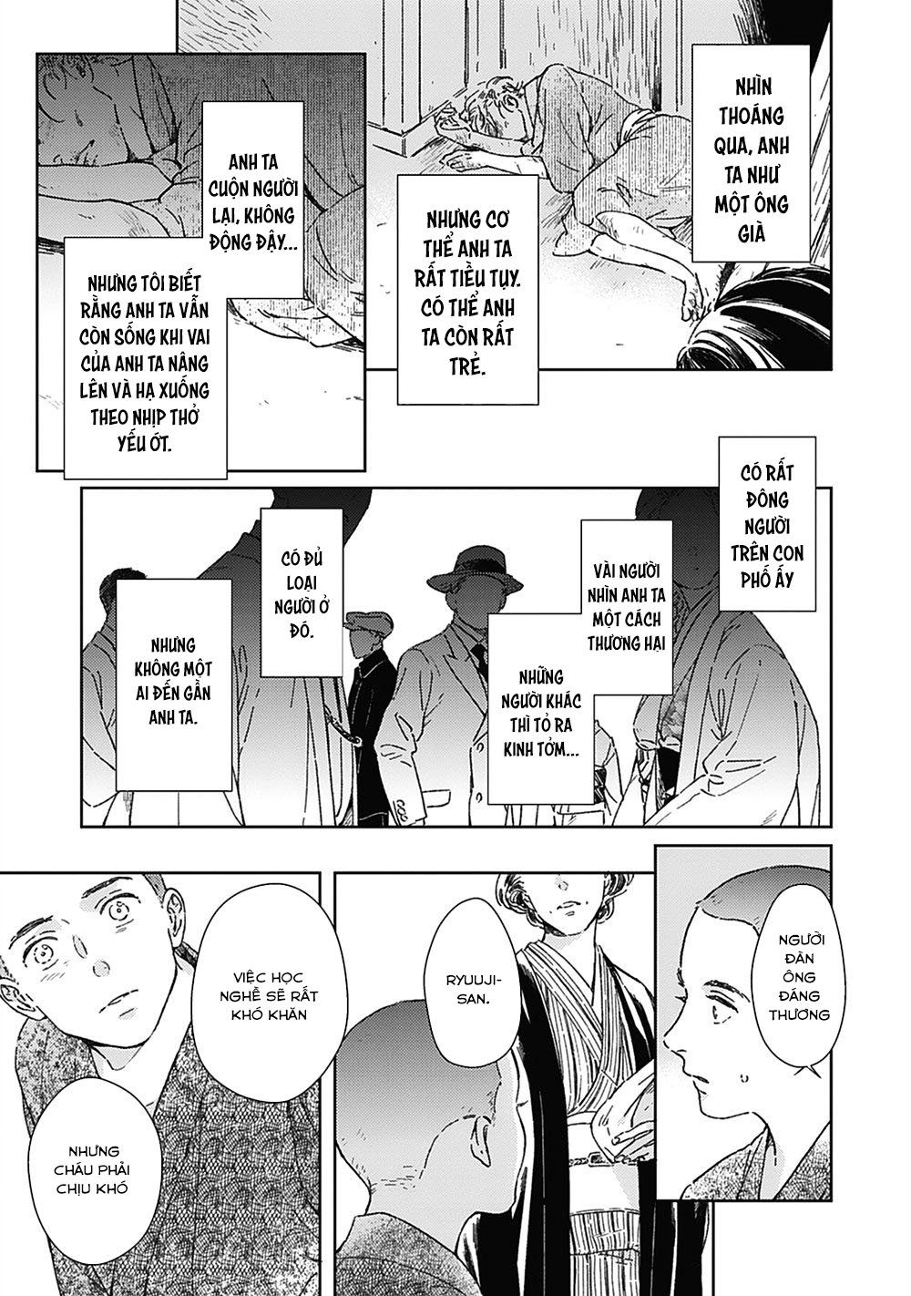 nắm lấy sự nhẹ nhàng (houen catharsis) chapter 4 3