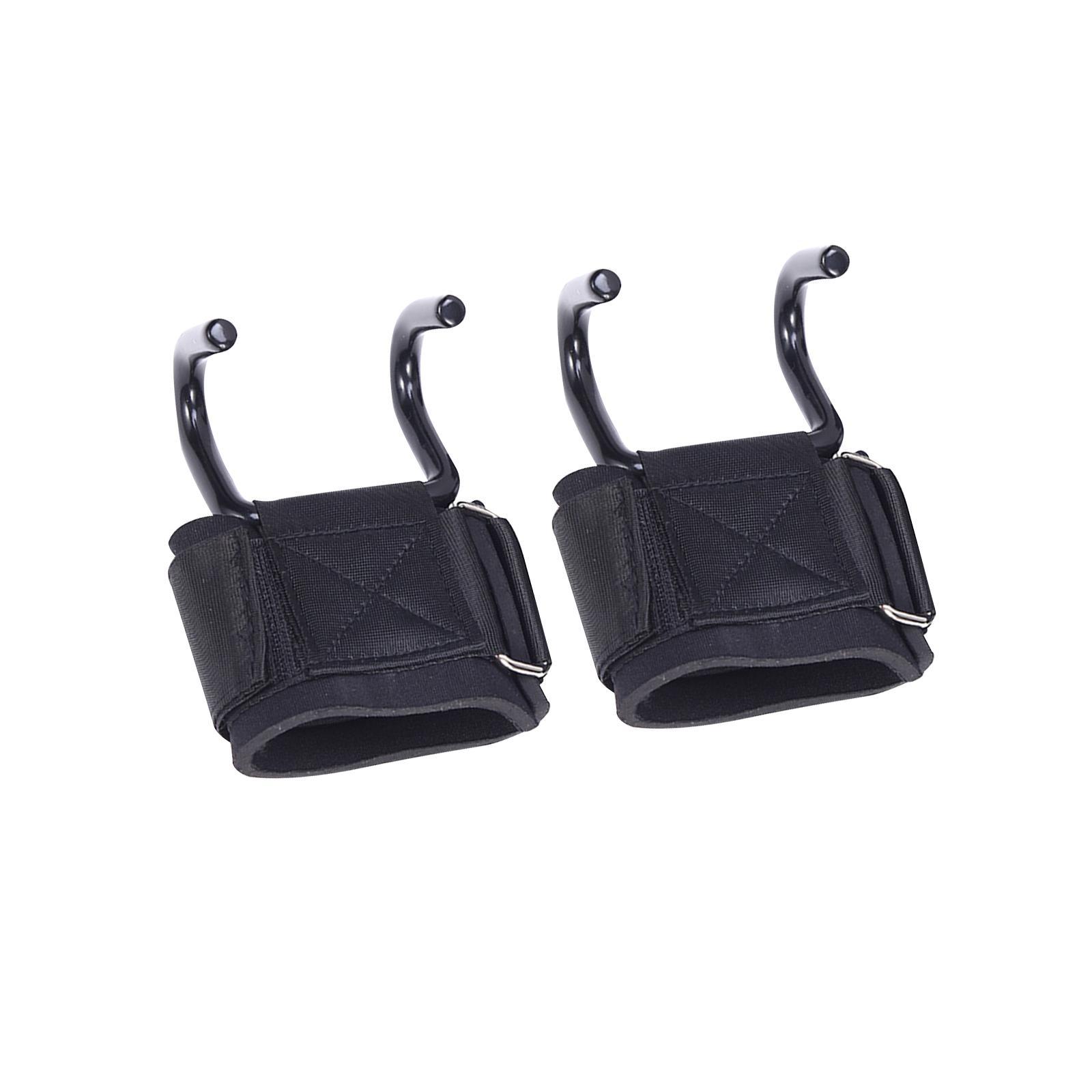 Weight Lifting Straps Wrist Support Padded Neoprene Gym Training Hand Bar weightlifting Straps Fitness Bodybuilding Power Exercise Grips