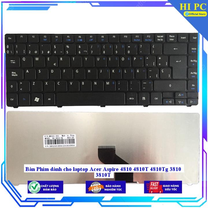 Bàn Phím dành cho laptop Acer Aspire 4810 4810T 4810Tg 3810 3810T - Hàng Nhập Khẩu