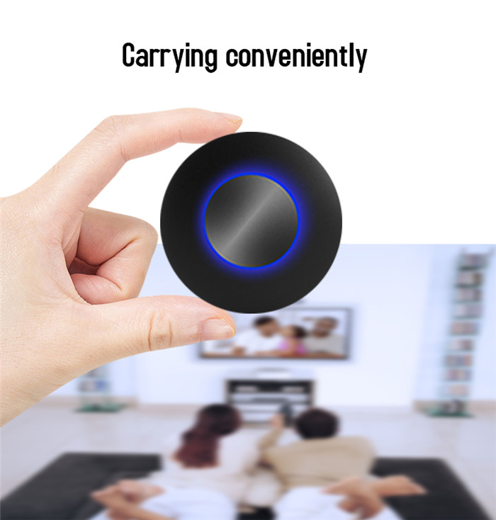 Thiết Bị Truyền Hình Ảnh Không Dây Chuẩn 2.4GHz Từ Điện Thoại Lên Tivi Máy Chiếu Q1 Hỗ Trợ Kết Nối Cổng HDMI và AV Chất Lượng Full HD 1080p
