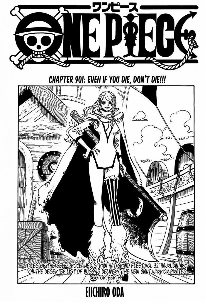 đảo hải tặc - one piece chapter 901 1
