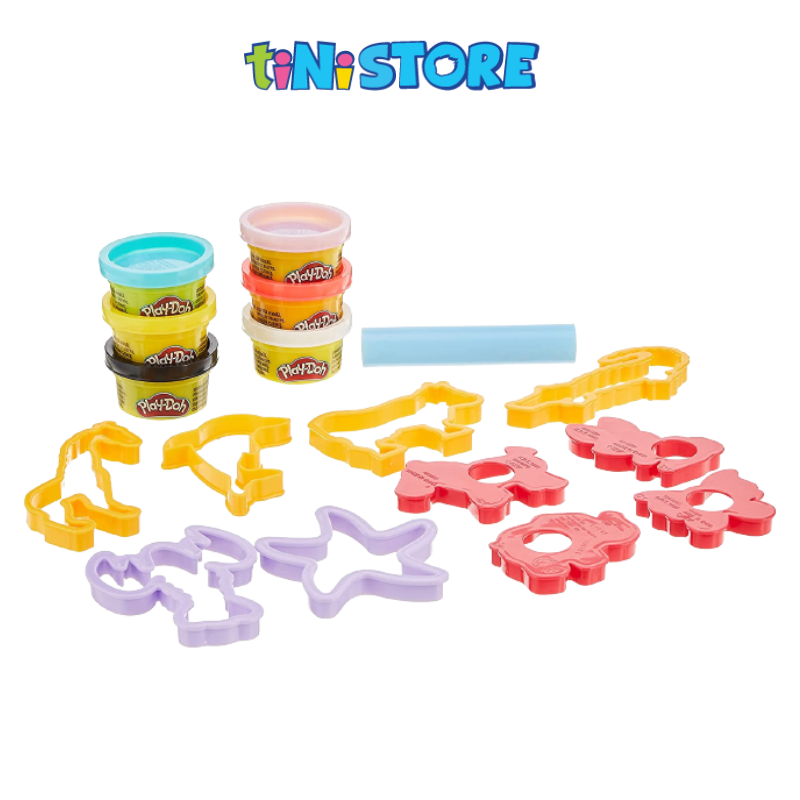 Bộ đồ chơi đất nặn kèm khuôn hình động vật Play-Doh