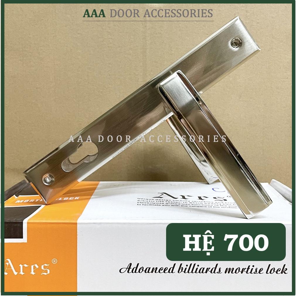 Khoá tay gạt ARES hợp kim đố nhỏ dùng cho cửa nhôm, sắt, gỗ