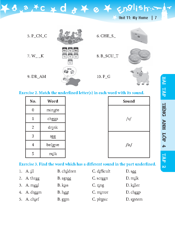 Global Success - Bài Tập Tiếng Anh Lớp 4 - Tập 2 (Có Đáp Án)