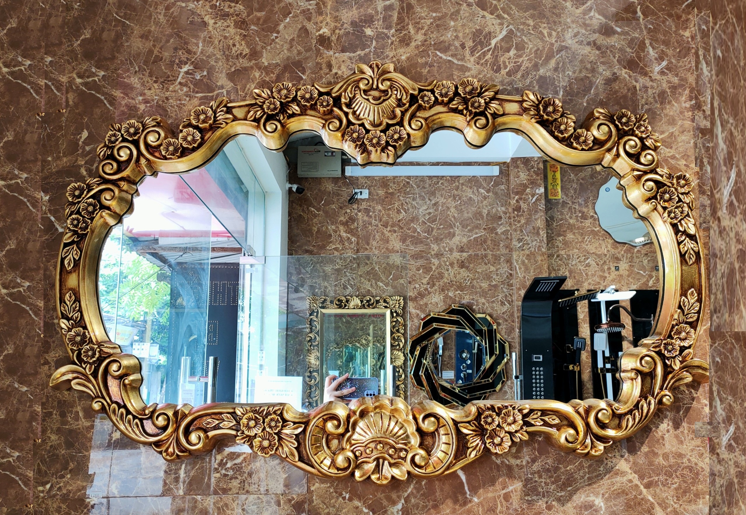 Gương tân cổ điển cao cấp GROVES GGPU 820 (78 x 115 cm)