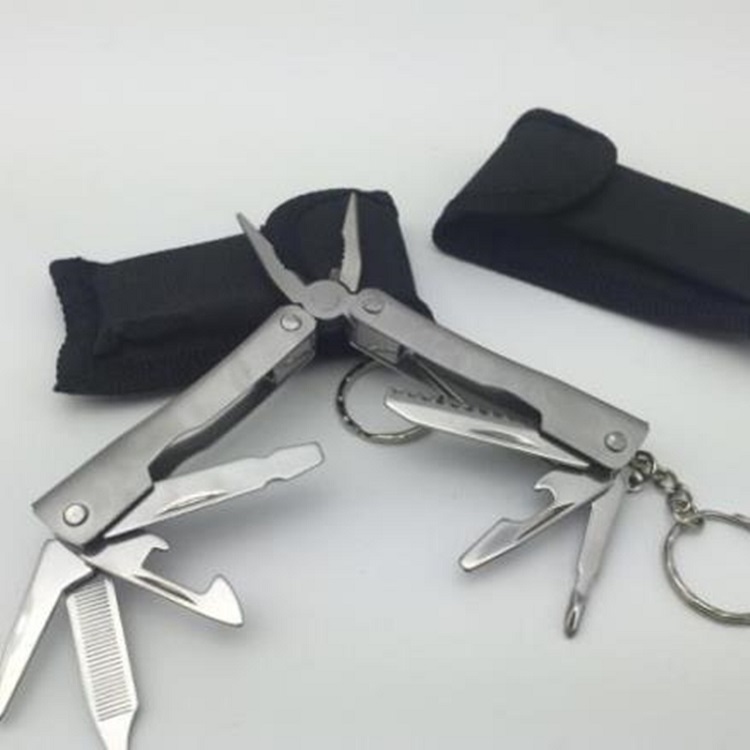 Kìm móc khóa dụng cụ cao cấp 10 chi tiết nhỏ gọn, tiện ích
