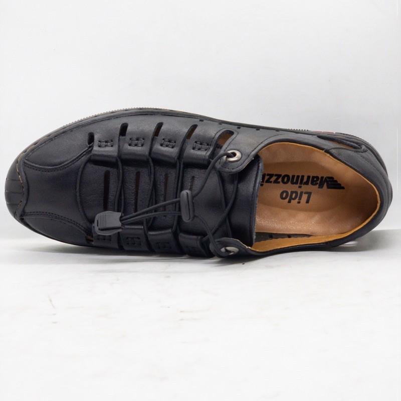 Giầy rọ nam mùa hè cao cấp siêu mềm thoáng Tomshoes, cam kết da thật 100%