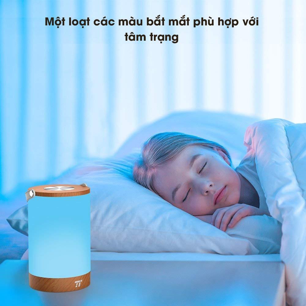 Đèn ngủ LED di động đổi màu TaoTronics TT-DL033, pin 4000mAh, ánh sáng 360 độ - Chính hãng